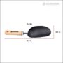 Wooden Handle Scoop – Corona – 12.5″